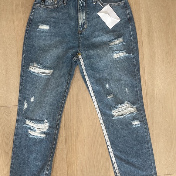 NEW KanCan Distressed Boyfriend Jeans+Perfect Fit+S 24, 27 Relaxed+High Waist - Picture 5 of 9